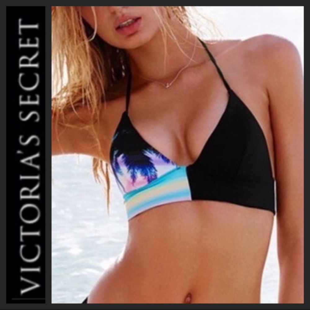 NWOT VS Tropical Triangle Bikini Top